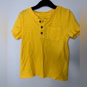 Cat & Jack 2 T-shirt Bundle Yellow & Blue Boys Size 4T